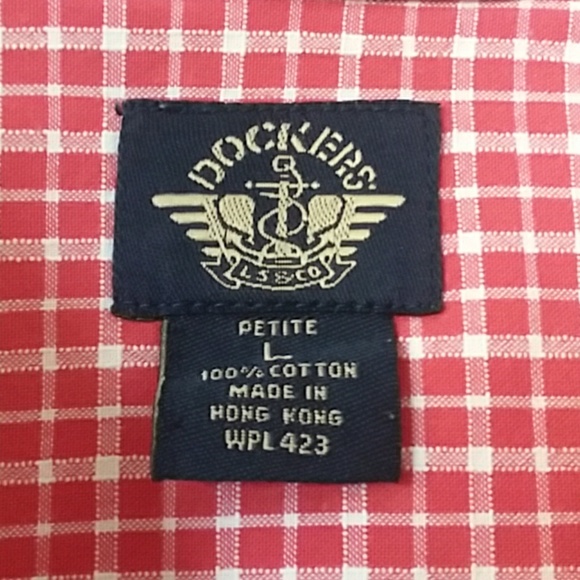 ❌SOLD❌♦️Want this FREE?♦️Dockers red plaid - Picture 2 of 3